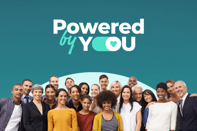 Powered by you